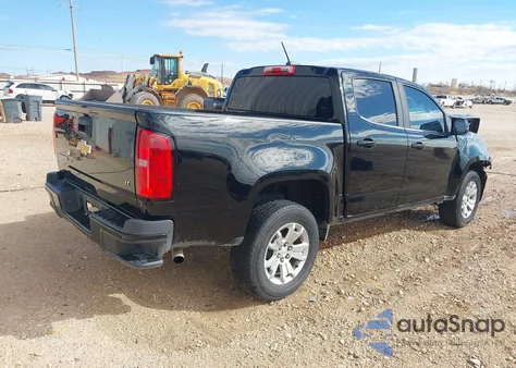 2019 Chevrolet Colorado Lt z USA, uszkodzony, nr VIN 1GCGSCEN0K1174517